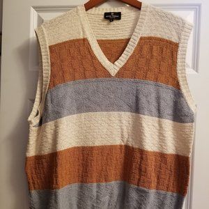 Hickey-Freeman multicolor silk sweater vest